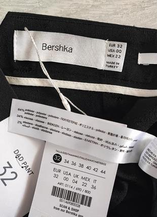 Брюки черные bershka8 фото