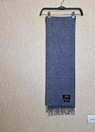 Шикарный кашемировый шарф charles tyrwhitt, англия, 100% кашемир