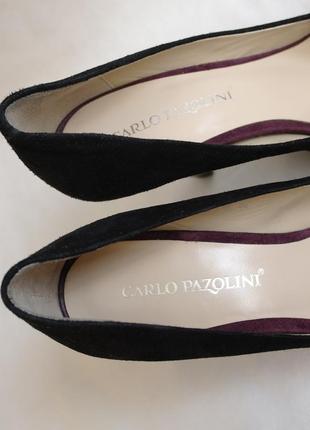 Новые туфли carlo pazolini  р. 35,5-36  - нубук8 фото