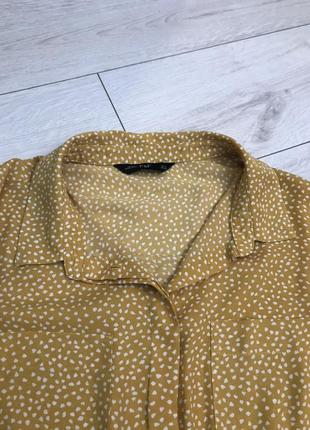 Розкішна блуза в принт на пуговках f&f4 фото