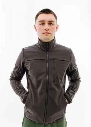 Мужская куртка helly hansen crew softshell jacket 2.0 черный l (7d30223-980 l)