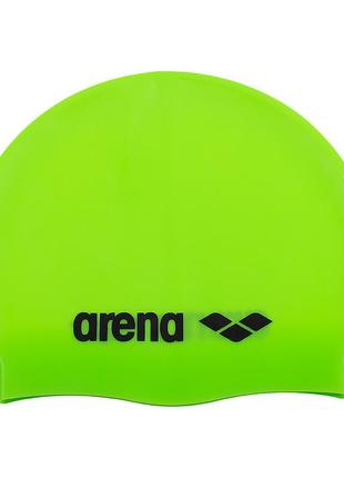 Шапочка для плавания arena classic silicone оранжевый one size (7d91662-065 one size)1 фото