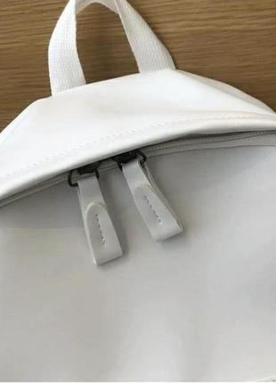 Рюкзак стильний білий вмісткий новий жіночий3 фото