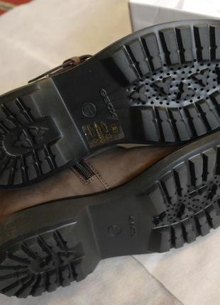 Новые ботинки geox р. 36- 36,5 нубук4 фото