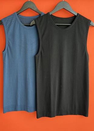 Crivit оригинал мужская термо майка футболка рашгард размер l б у