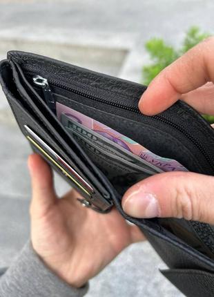 Кожаный многофункциональный кошелёк - портмоне5 фото