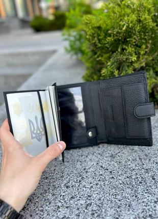 Кожаный многофункциональный кошелёк - портмоне8 фото