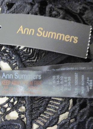 Красивые трусики стринги с кружевом, вышивкой ann summers10 фото