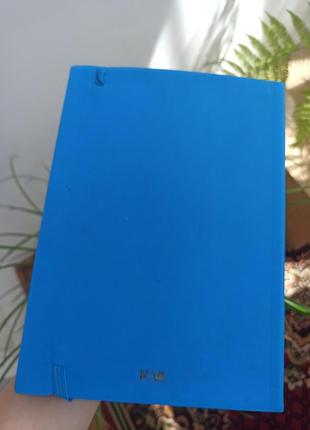 Синій товстий блокнот2 фото