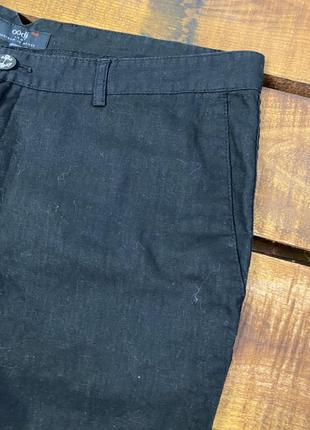 Мужские классические брюки (штаны) oodji (оджи м-лрр идеал оригинал черные)6 фото