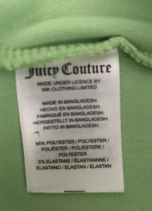 Новые (с эткеткой) велюровые салатовые шорты от juicy couture, размер xl5 фото