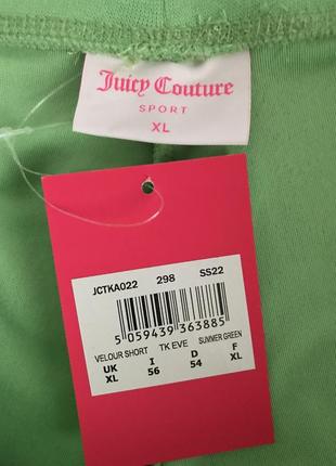 Новые (с эткеткой) велюровые салатовые шорты от juicy couture, размер xl4 фото