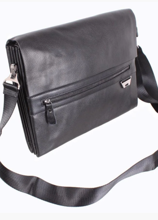 Велика мужска сумка з натуральної шкіри