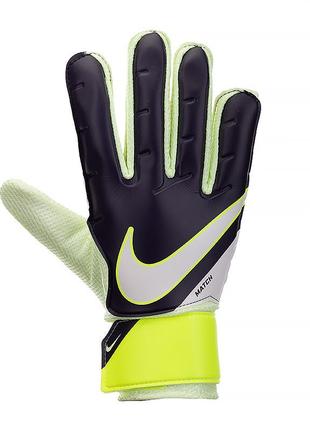 Чоловічі рукавиці nike nk gk match - fa20 різнокольоровий 8 (7dcq7799-016 8)3 фото