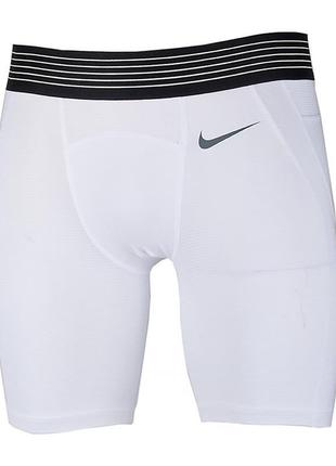 Чоловічі шорти nike gfa m np hprcl short 6in pr білий s (927205-100)