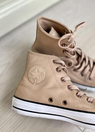 Кеды converse all star кожаные 35 размер9 фото