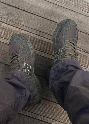 Мужские кроссовки new balance 1906r cordura olive6 фото