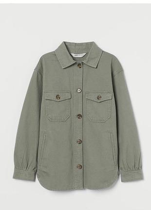 Стильная куртка-рубашка от h&m