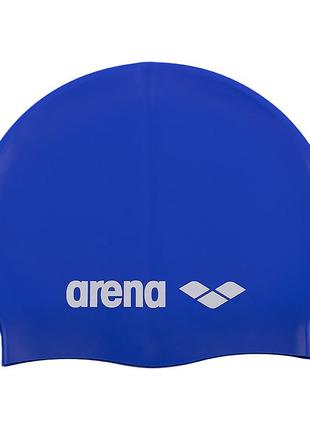 Шапочка для плавания arena classic silicone зеленый one size (7d91662-077 one size)