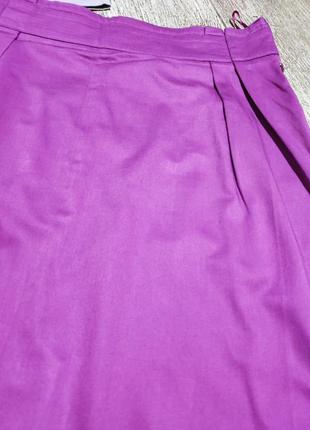 Спідниця юбка миди прямая крой карандаш футляр с защипами классика4 фото