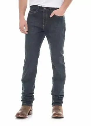 Джинси чоловічі wrangler brockton regular slim1 фото