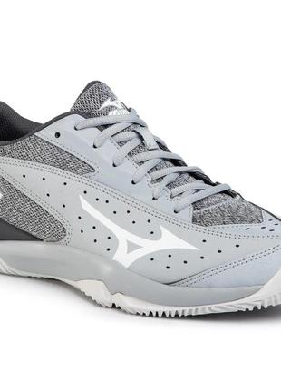 Мужские кроссовки mizuno shoe wave flash cc серый/белый/темно-серый (44.5) uk10 61gc1970-01 44.5