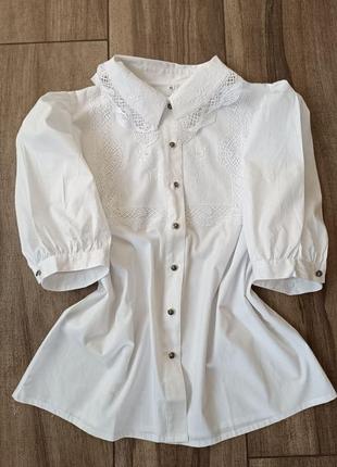 Винтажная блуза3 фото