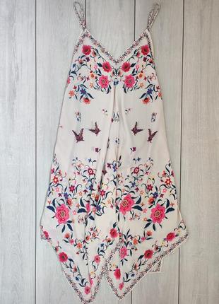 Качественный легкий шифоновый сарафан платье от известного бренда1 фото
