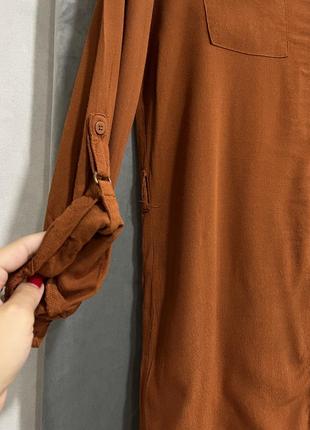 Сукня сорочка помаранчева розмір с new look2 фото