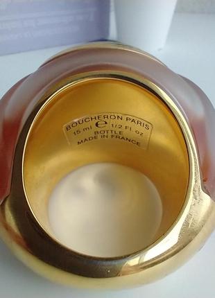 Boucheron vintage parfum духи 15 ml редкость6 фото