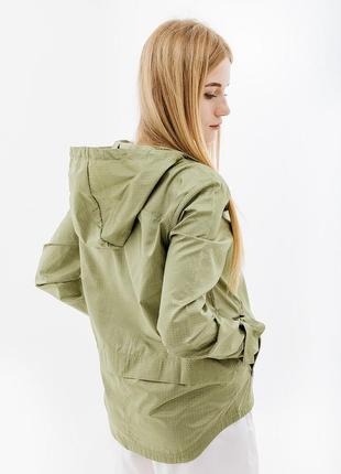 Женская куртка nike w nk essential jacket хаки xs (7dcu3217-386 xs)2 фото