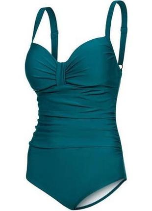 Купальник закритий для жінок aqua speed olivia 7357 бірюзово-синій жін 44(2xl) 200-08 44