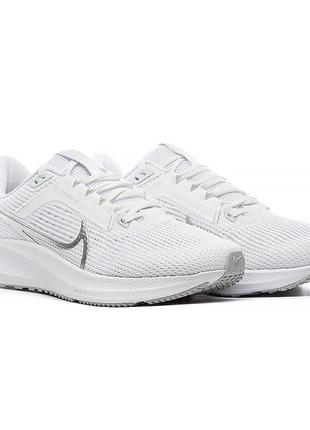 Женские кроссовки nike air zoom pegasus 40 белый 41 (7ddv3854-101 41)