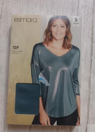 Красивая блузка esmara размер s 36/38 евро, новая4 фото