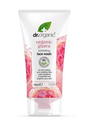 !оригінал! dr.organic відлущувальний засіб для вмивання з органічною гуавою1 фото