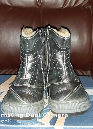 Сапожки кожанные 2