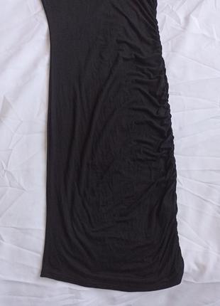 Платье черная облегающая вискоза новая2 фото