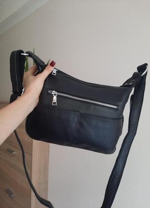 Зручна шкіряна сумка, новинка❣️