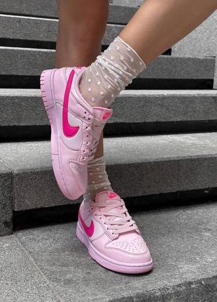 Женские кроссовки розовые пудра nike sb2 фото