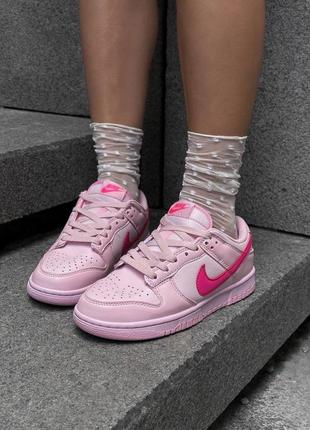 Женские кроссовки розовые пудра nike sb8 фото