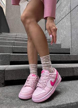 Женские кроссовки розовые пудра nike sb9 фото