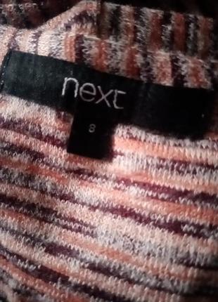 Тонкий удлиненный джемпер свитерок кофта 44-46 размера9 фото