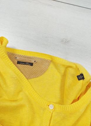 Кардиган massimo dutti 100%льон 5
