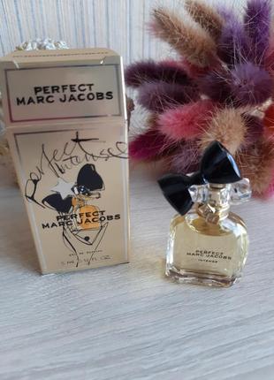 Marc jacobs perfect intense, парфумована вода, мініатюра 5 мл1 фото