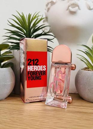 Оригінал мініатюра парфум парфумована вода carolina herrera 212 heroes forever young оригинал парфюмированая вода