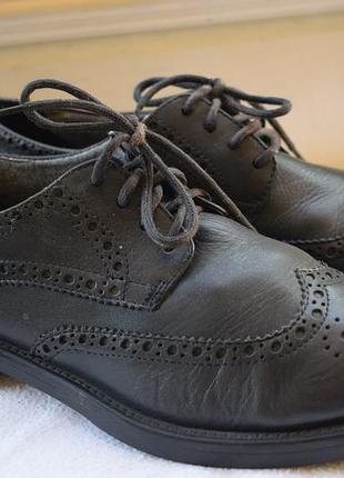 Шкіряні туфлі мокасини оксфорди vagabond р. 37 24 см