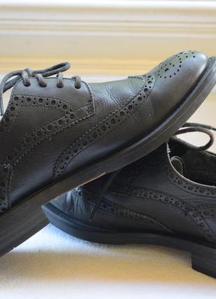 Шкіряні туфлі мокасини оксфорди vagabond р. 37 24 см