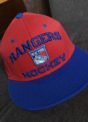 Snapback reebok nhl rangers hockey vintage кепка снепбек