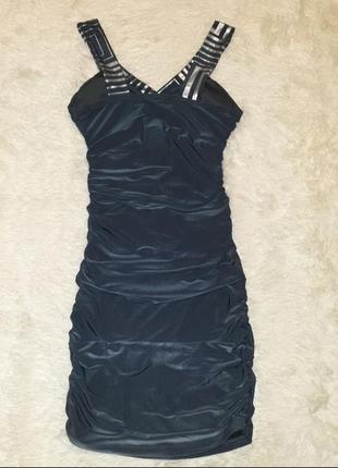 Красивое платье серого цвета фирмы gloia jeans2 фото