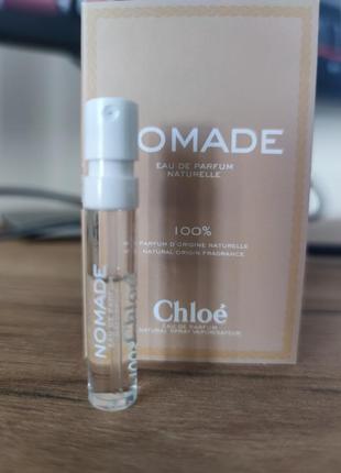 Nomade naturelle eau de parfum chloé пробник